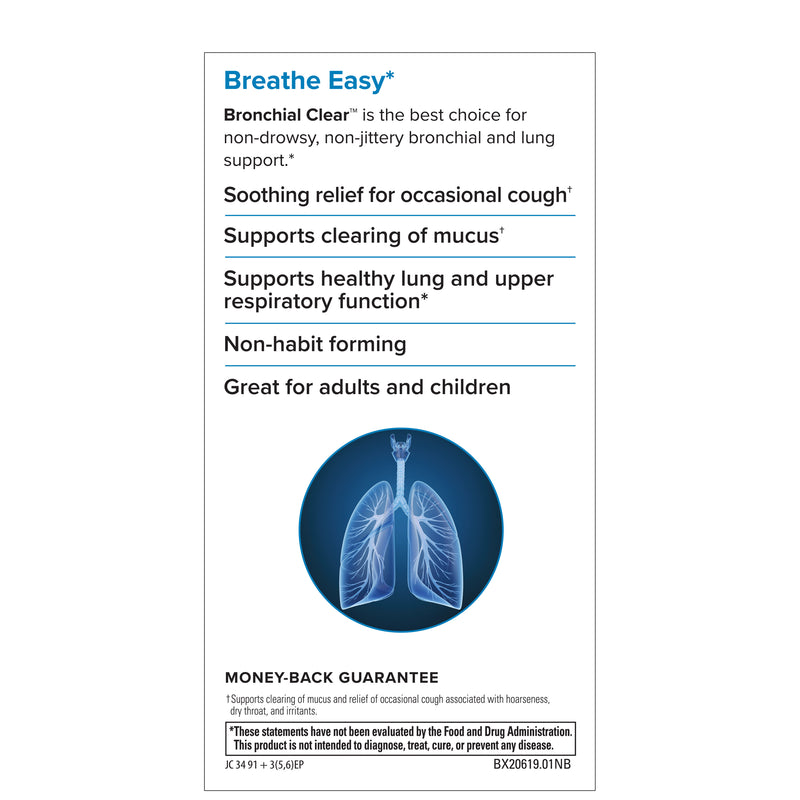 Bronchial Clear with Ivy Leaf Extract 90 Tabs by Terry Naturally