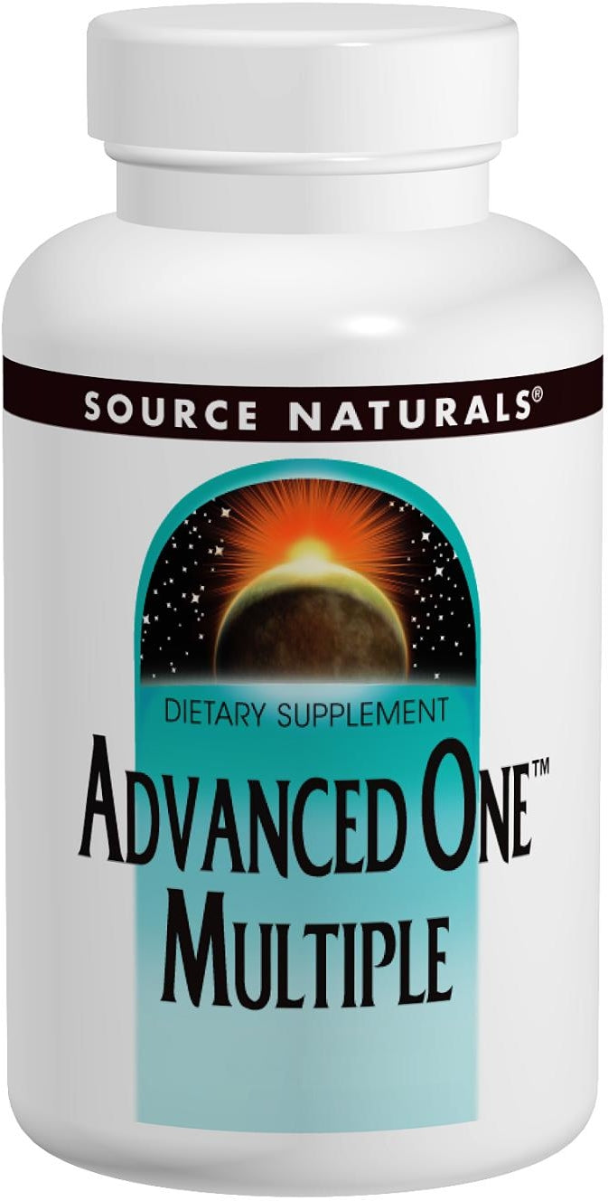 Advanced One Multiple 60 Tablets | Premium Multivitamin by Source Naturals