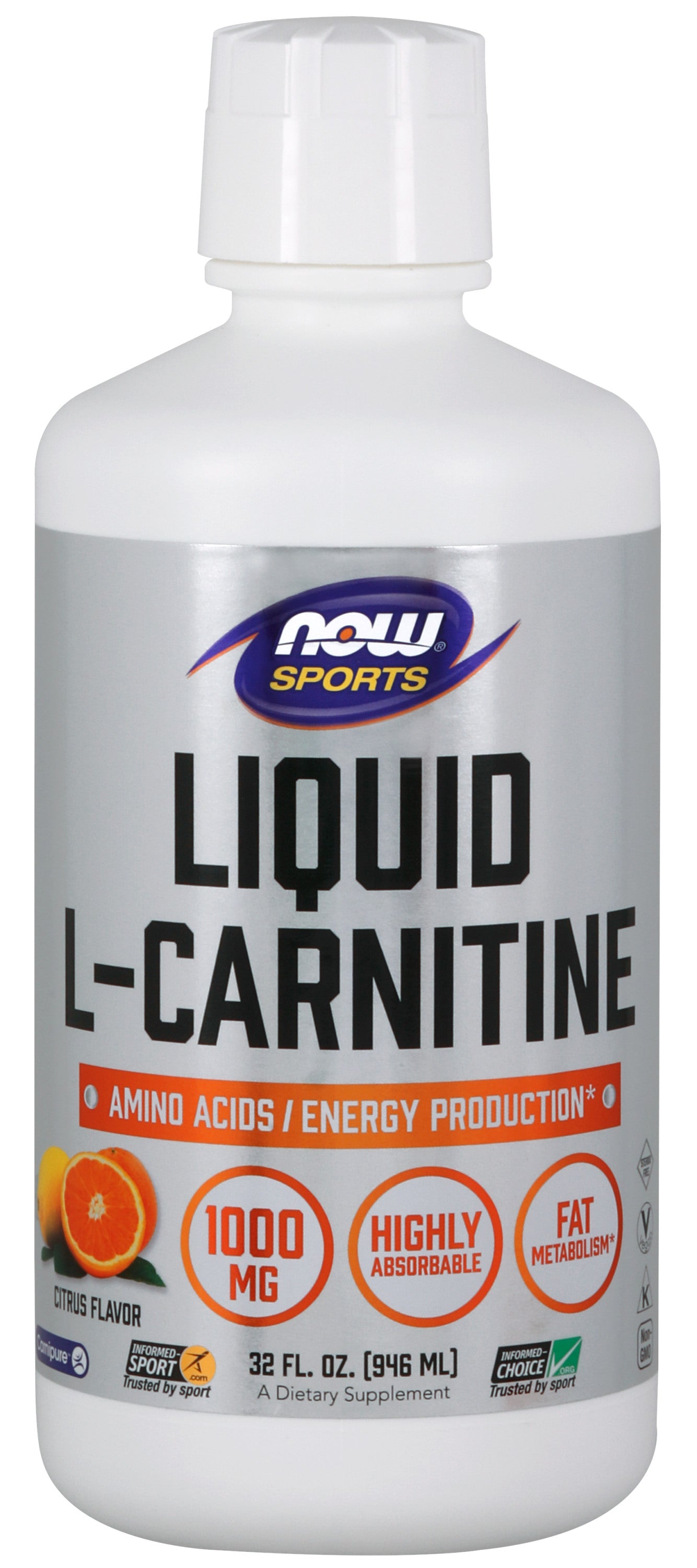 is it okay to take creatine and l carnitine together L-Carnitine Liquid Citrus Flavor 1000 mg 32 fl oz (946 ml)
