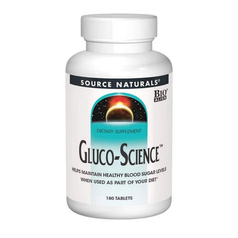 Gluco-Science™ 180 Tablets by Source Naturals