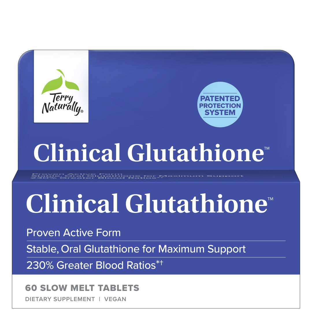 Europharma Terry Naturally Clinical Glutathione 60 Slow-Melt Tablets –  Better Health International