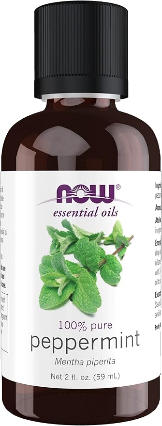 Peppermint oil, 2 fl oz (59 ml) by NOW