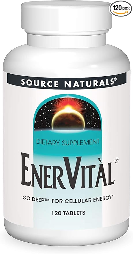 Enervital 120 Tabs by Source Naturals
