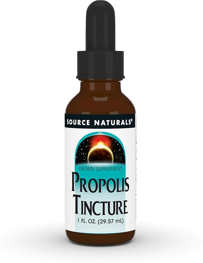 Propolis Tincture, 1.25 ml, 1 fl oz (29.57 ml) by Source Naturals