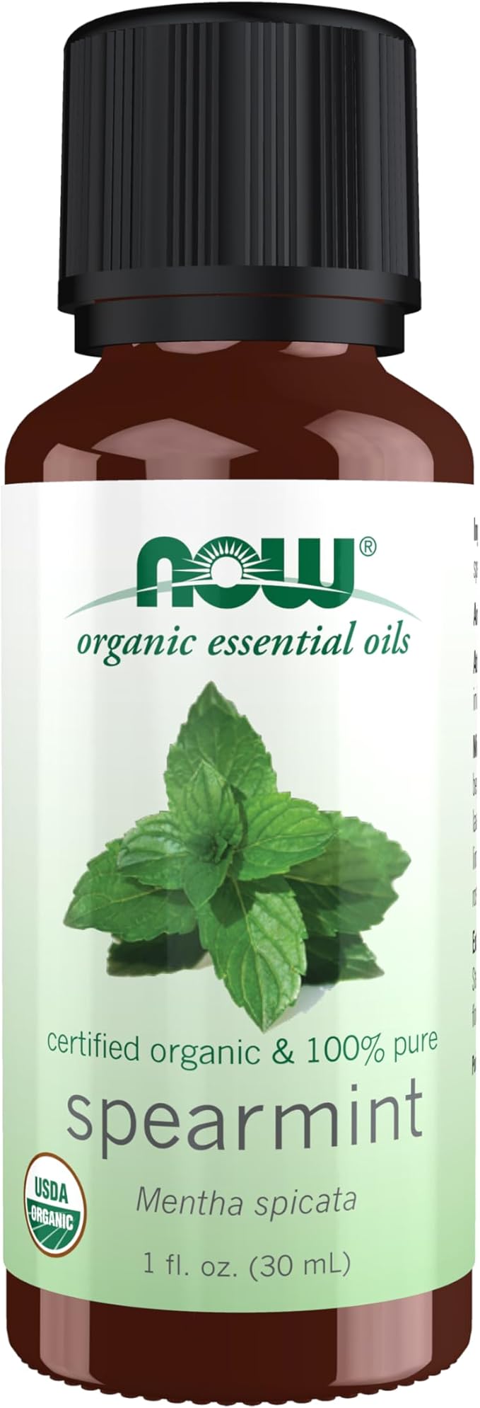 Organic Essential Oils, Spearmint, 1 fl oz (30 ml) by NOW