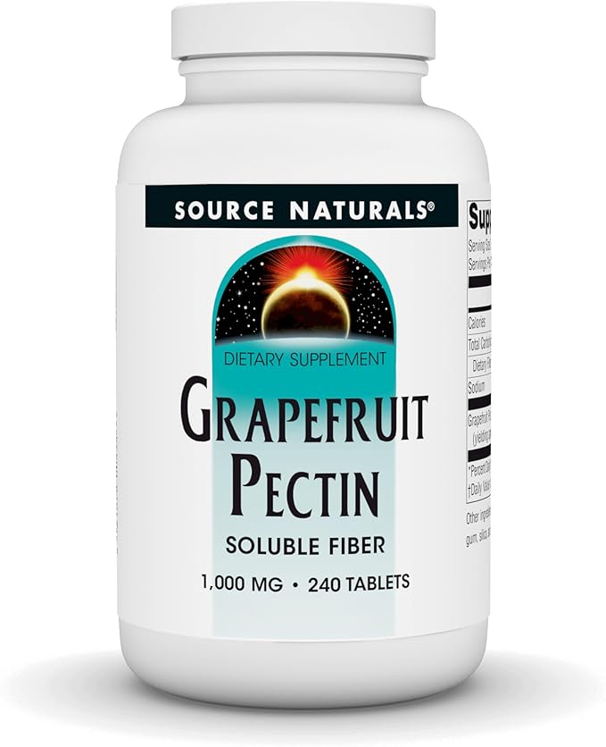 Grapefruit Pectin, 240 Tablets (333 mg per Tablet) by Source Naturals