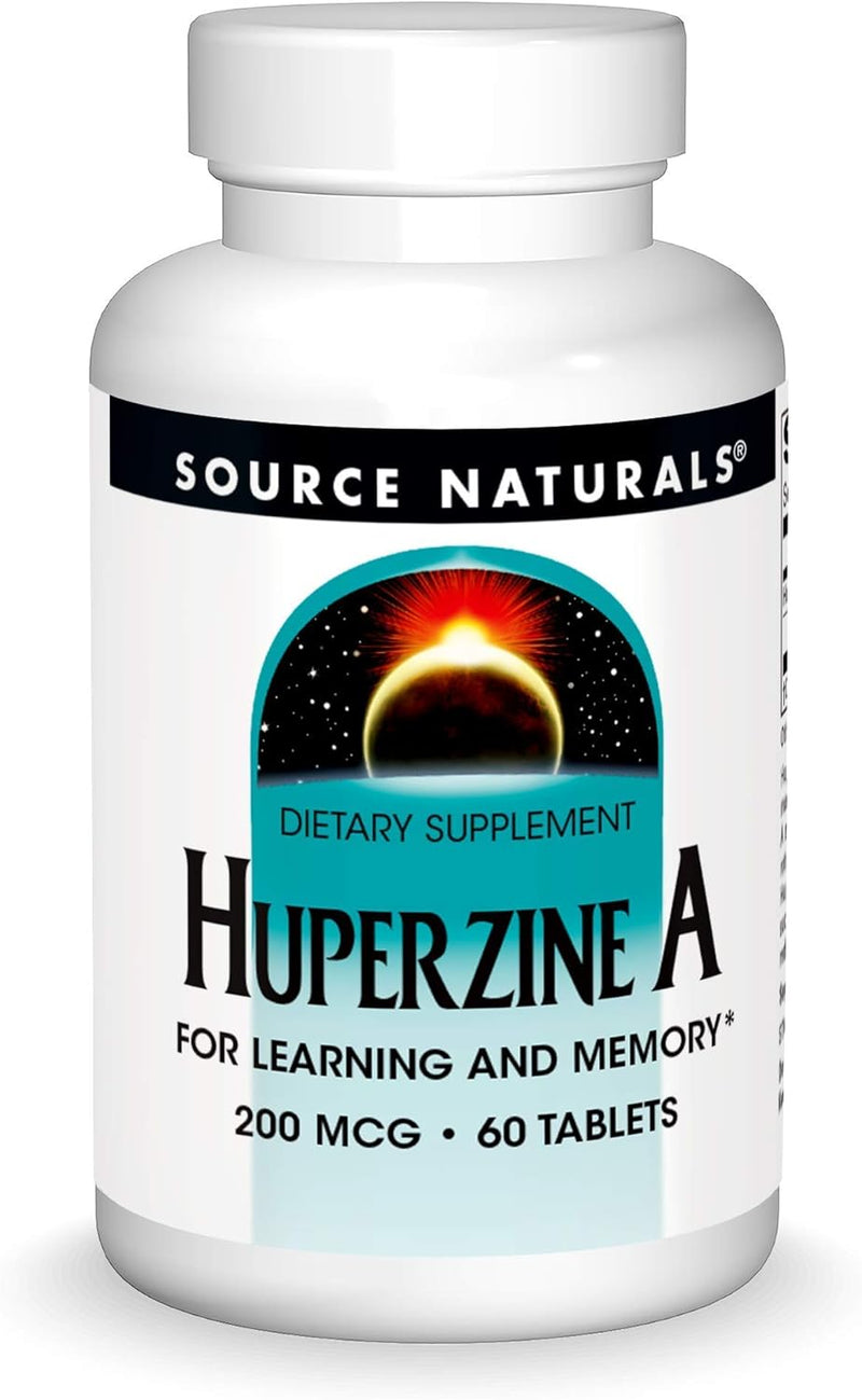 Huperzine A, 200 mcg , 60 Tablets by Source Naturals