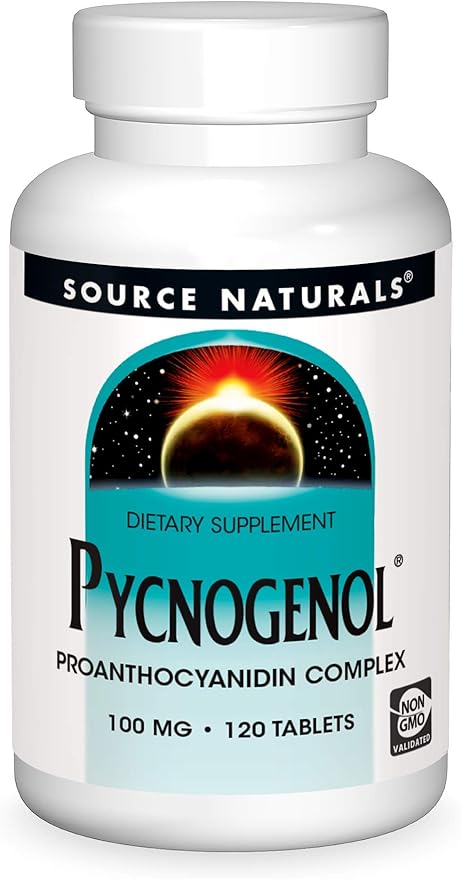 Pycnogenol 100 mg 120 Tablets by Source Naturals
