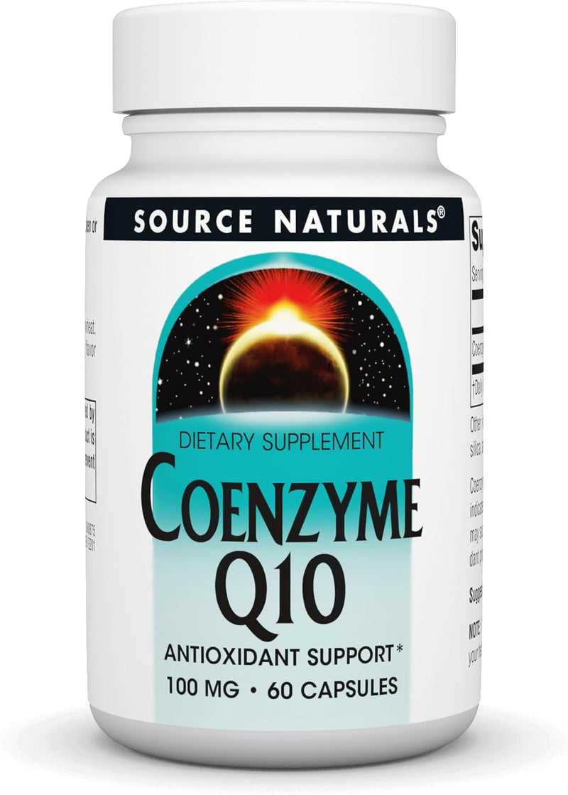 Coenzyme Q10, 100 mg, 60 Capsules by Source Naturals