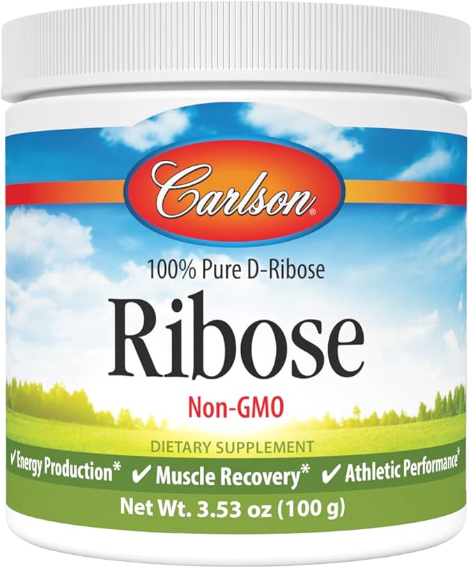 Ribose Powder 3.53 oz (100 g) by Carlson