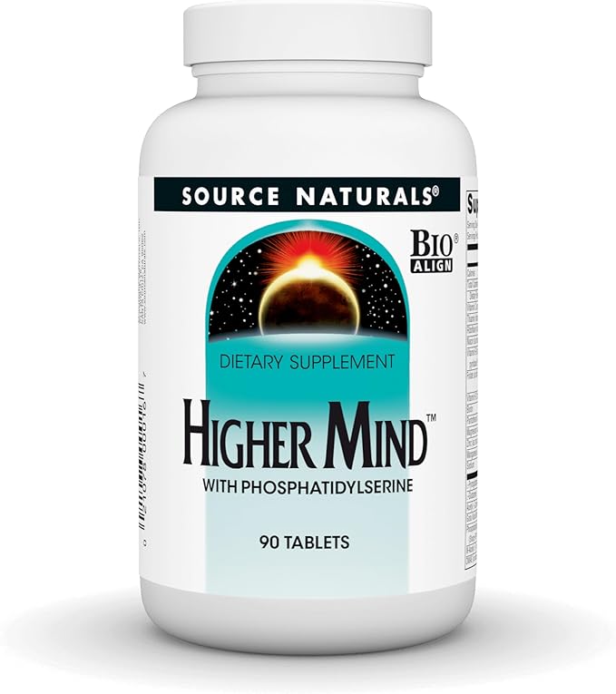 Higher Mind, with Phosphatidylserine - 90 Tablets by Source Naturals