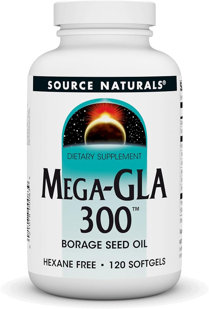 Mega-GLA 300™, 120 Softgels by Source Naturals