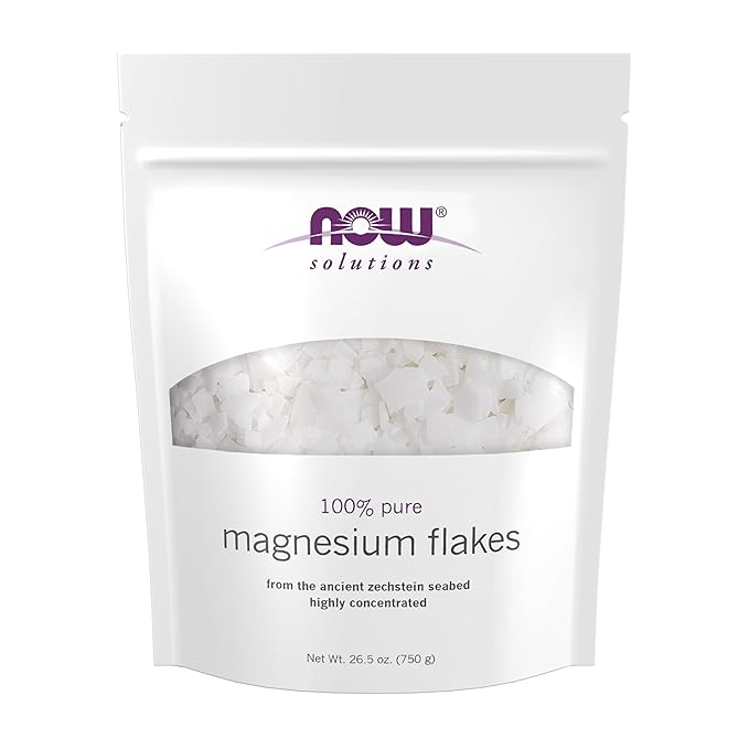 Magnesium Flakes, 26.5 oz (750 g) by NOW