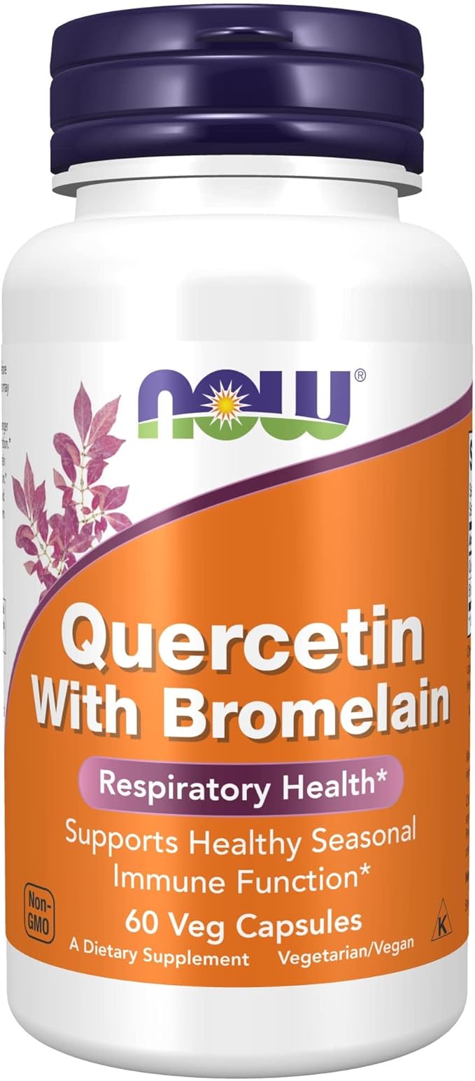Quercetin With Bromelain, 60 Veg Capsules by NOW