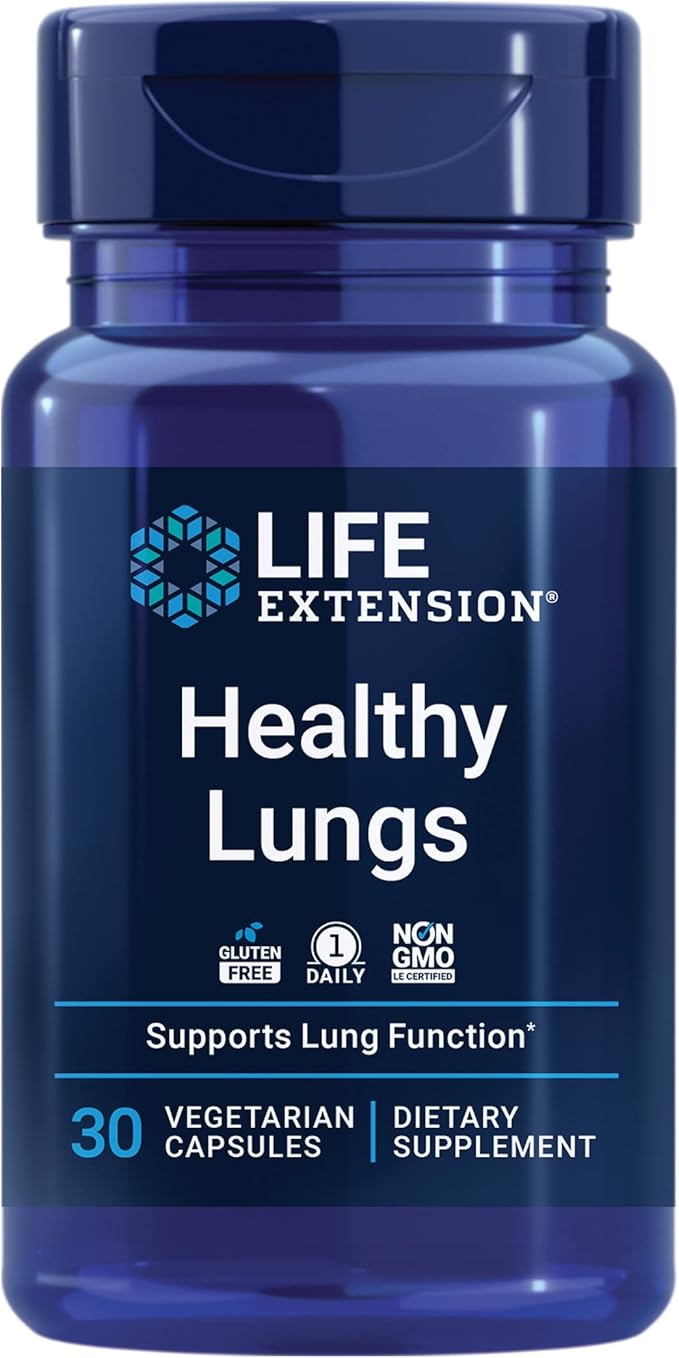 Healthy Lungs, 30 Vegetarian Capsules by Life Extension
