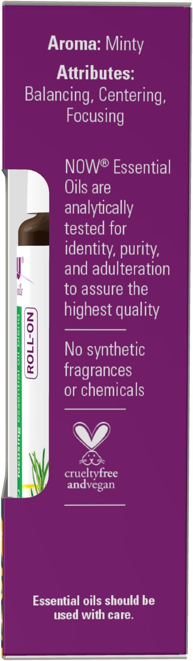 Mind That Energy Roll-On, 1/3 fl oz (10 ml) by NOW