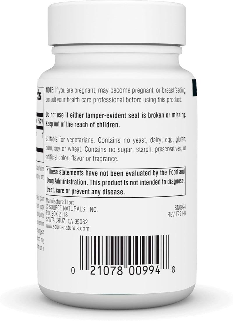 Grape Seed Extract, Proanthodyn™, 100 mg- 120 Tablets by Source Naturals
