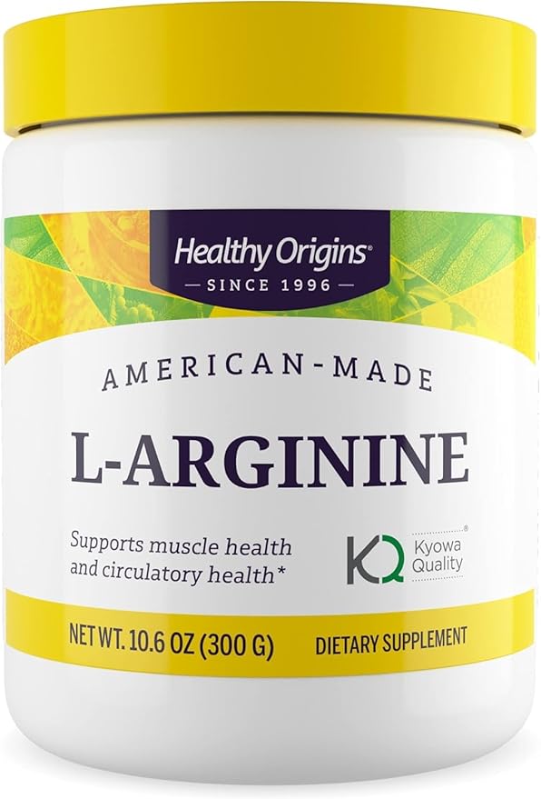 L-Arginine Powder  10.6 oz (300g) by Healthy Origins