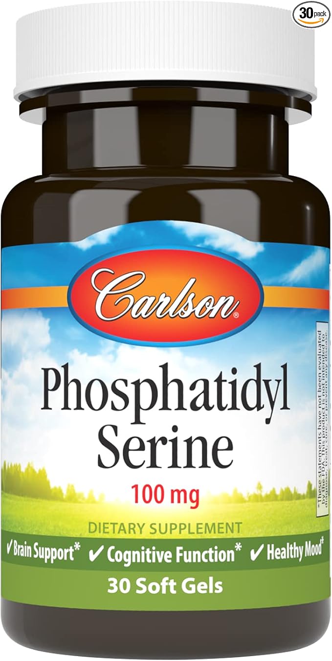 Phosphatidyl Serine, 100 mg, 30 Soft Gels by Carlson