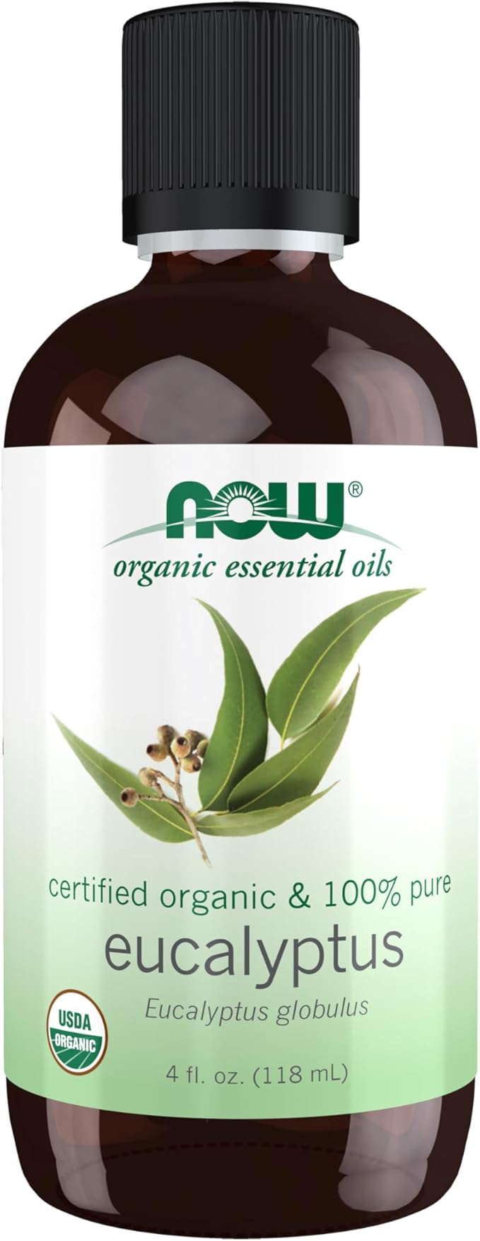 Organic Eucalyptus Globulus Oil, 4 fl. oz. by NOW