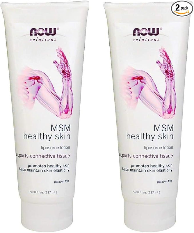 MSM Liposome Lotion 8 fl oz (237 ml) by NOW - 2 Pack