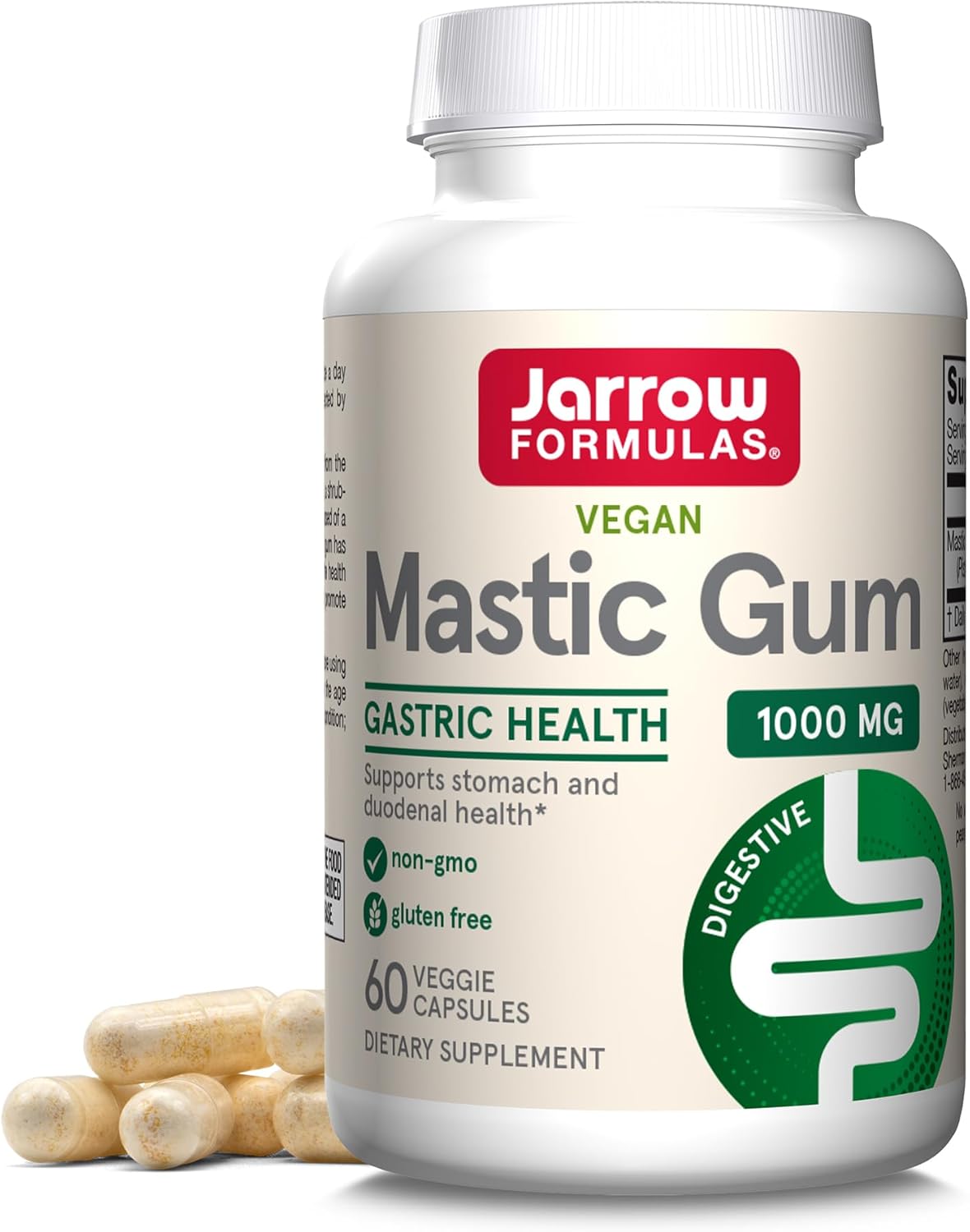 Mastic Gum 60 Tablets | Supports Stomach & Duodenal Health