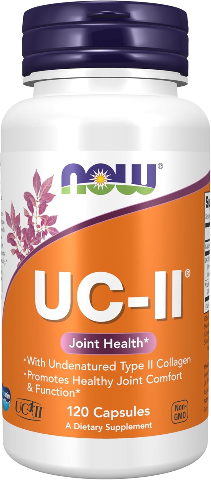 UC-II® Type II Collagen - 120 Capsules 40mg by NOW
