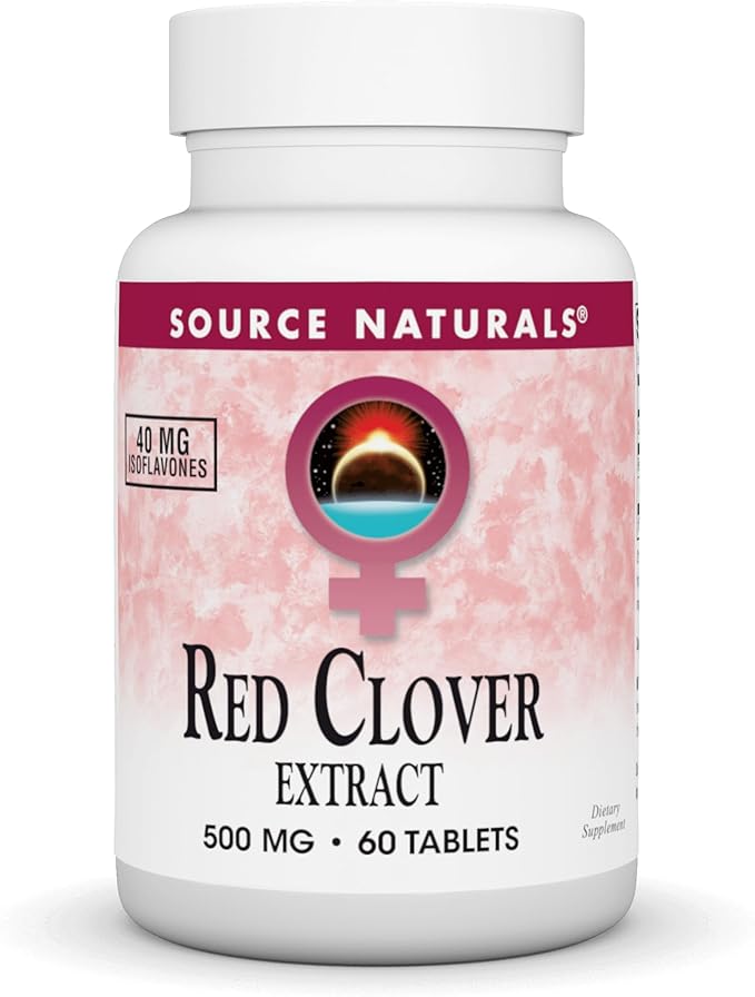 Eternal Woman Red Clover Extract, 500 Mg - 60 Tablets by Source Naturals