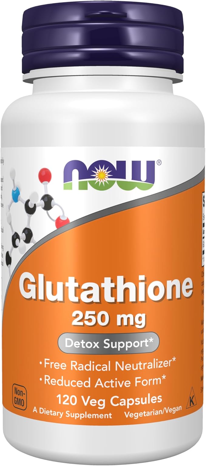Glutathione 250 mg - 120 Veg Capsules by NOW