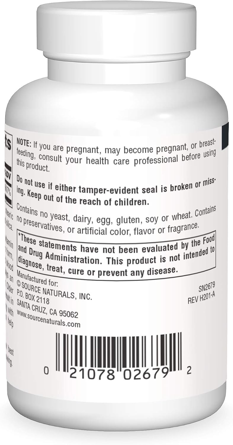 MethylCobalamin, 1 mg, 240 Lozenges by Source Naturals