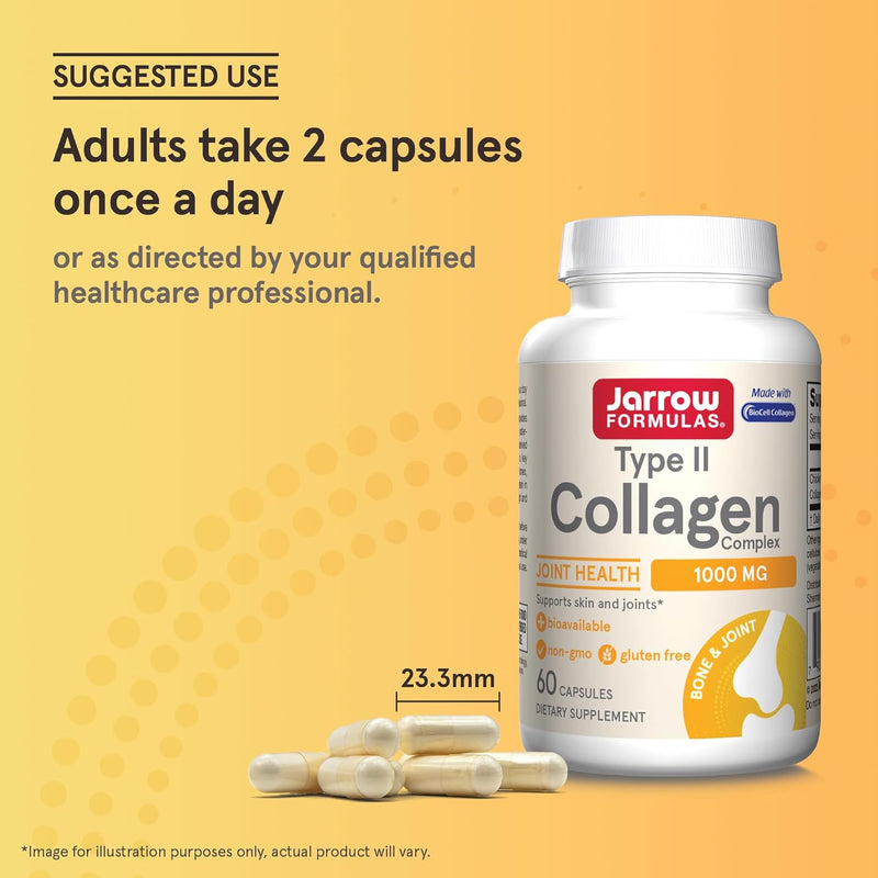 Type II Collagen Complex 500 mg 60 Capsules