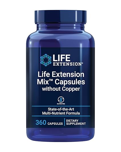 Life Extension, Mix™ Capsules Without Copper, 360 Capsules by Life Extension