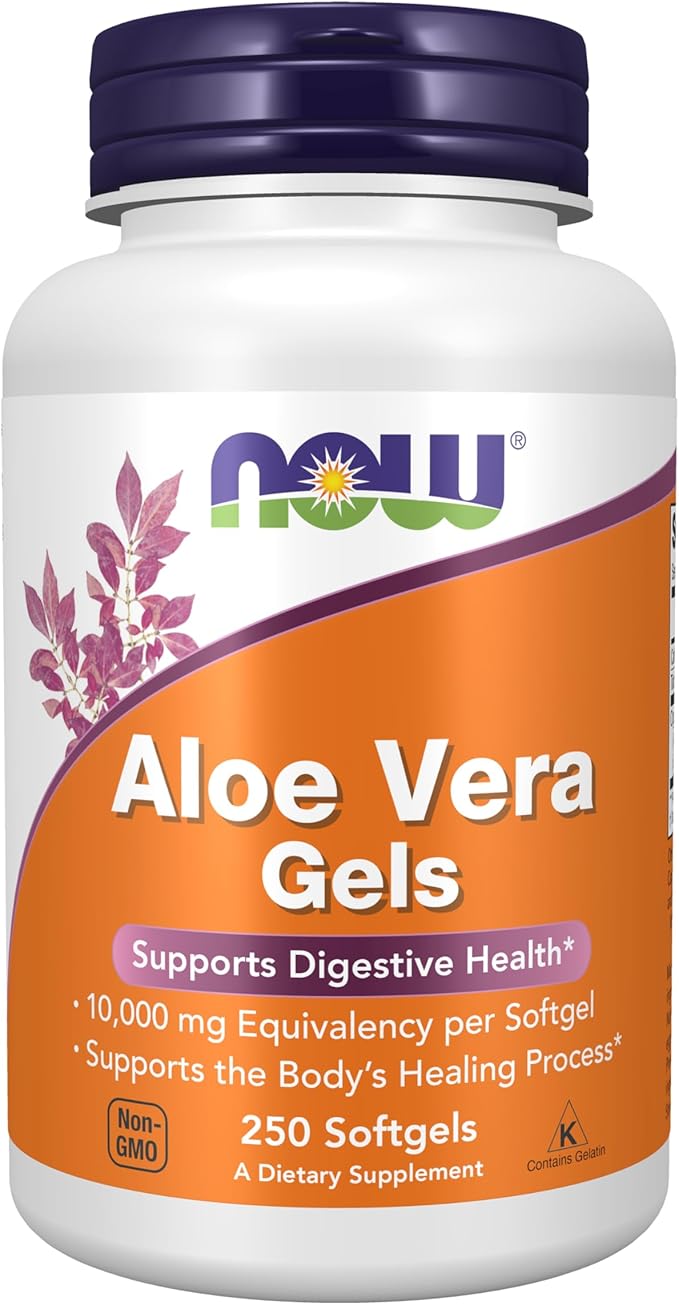 Aloe Vera 10,000 mg - 250 Softgels by NOW