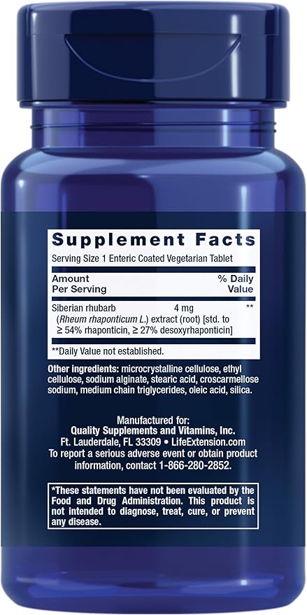 Menopause Relief, 30 Enteric Coated Vegetarian Tablets by Life Extension