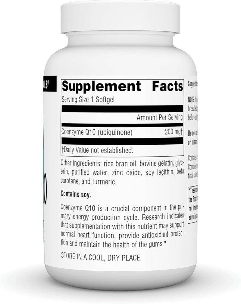 Coenzyme Q10, 200 mg - 90 Softgels by Source Naturals