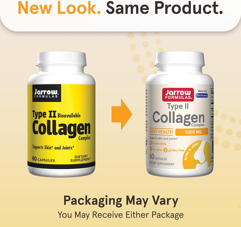 Type II Collagen Complex 500 mg 60 Capsules