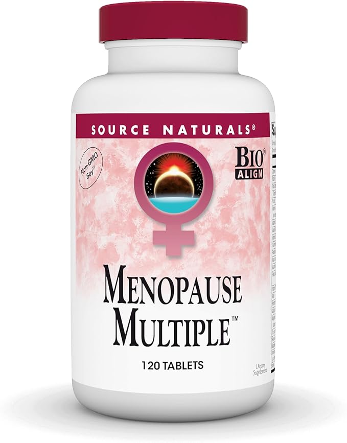 Menopause Multiple, 120 Tablets by Source Naturals