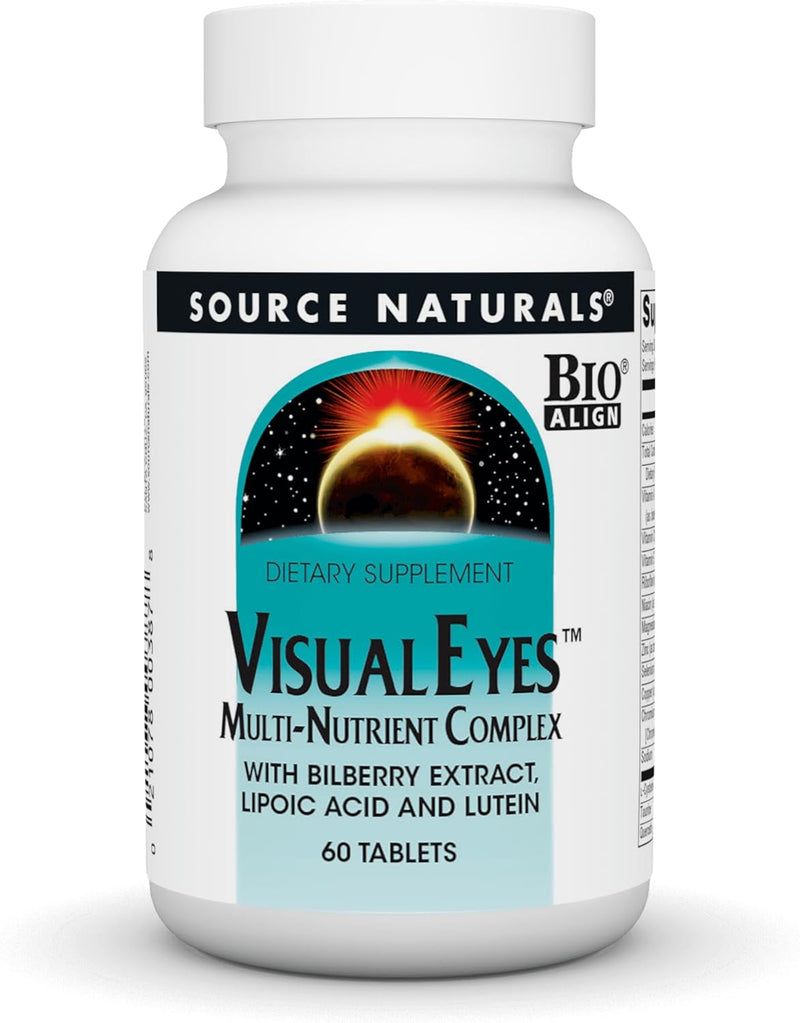 Visual Eyes 60 Tablets by Source Naturals