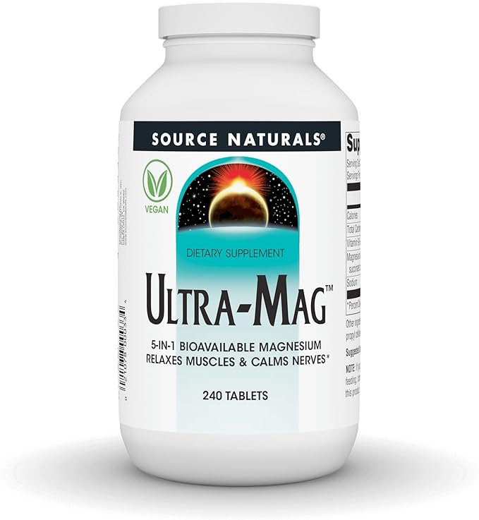 Ultra-Mag™, 240 Tablets by Source Naturals