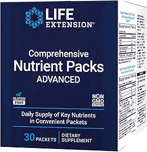 Comprehensive Nutrient Packs, Advanced, 30 Packets by Life Extension