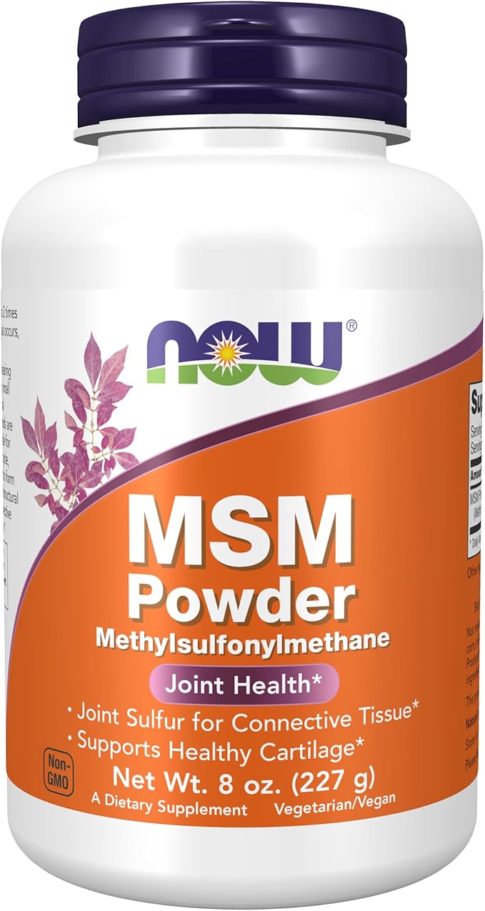 MSM Powder, 8 oz (227 g) by NOW
