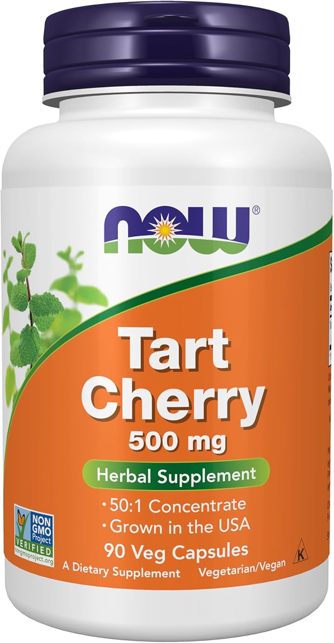 Tart Cherry 500 mg - 90 Veg Capsules by NOW