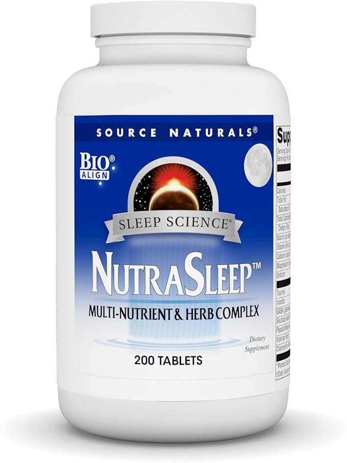 Sleep Science®, NutraSleep™, 200 Tablets by Source Naturals