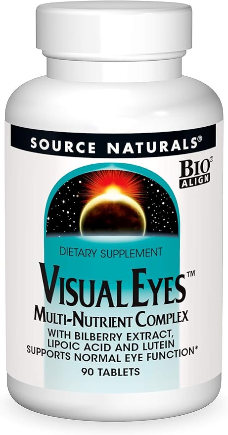 Visual Eyes®, 90 Tablets by Source Naturals