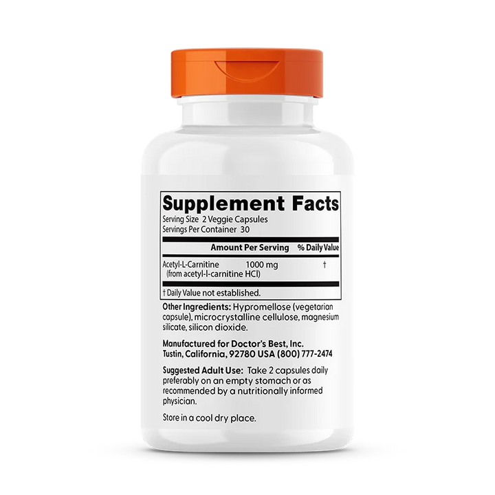 jarrow formulas l-carnitine 500 mg, Dietary Supplement, Support for Cellular Energy Production, 100 Veggie Capsules, 100 Day Supply Jarrow Formulas L-Carnitine 500 mg