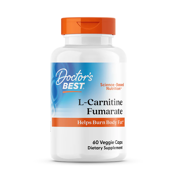 L-Carnitine Fumarate with Biosint Carnitines, 500 mg, 60 Veggie Caps