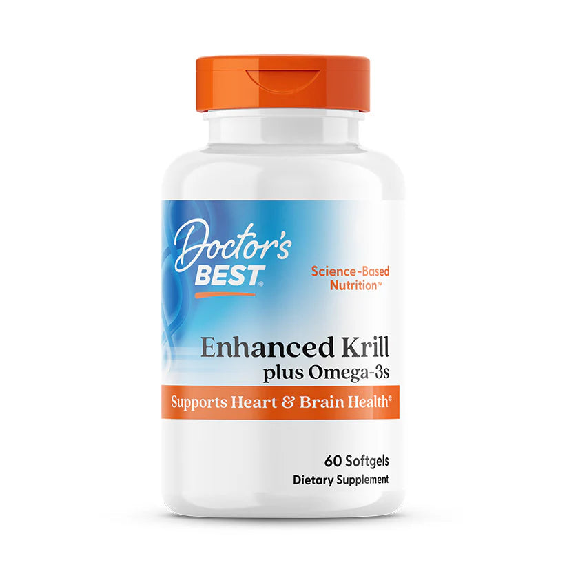 Enhanced Krill Plus Omega 3s 60 Softgels | Better Health International