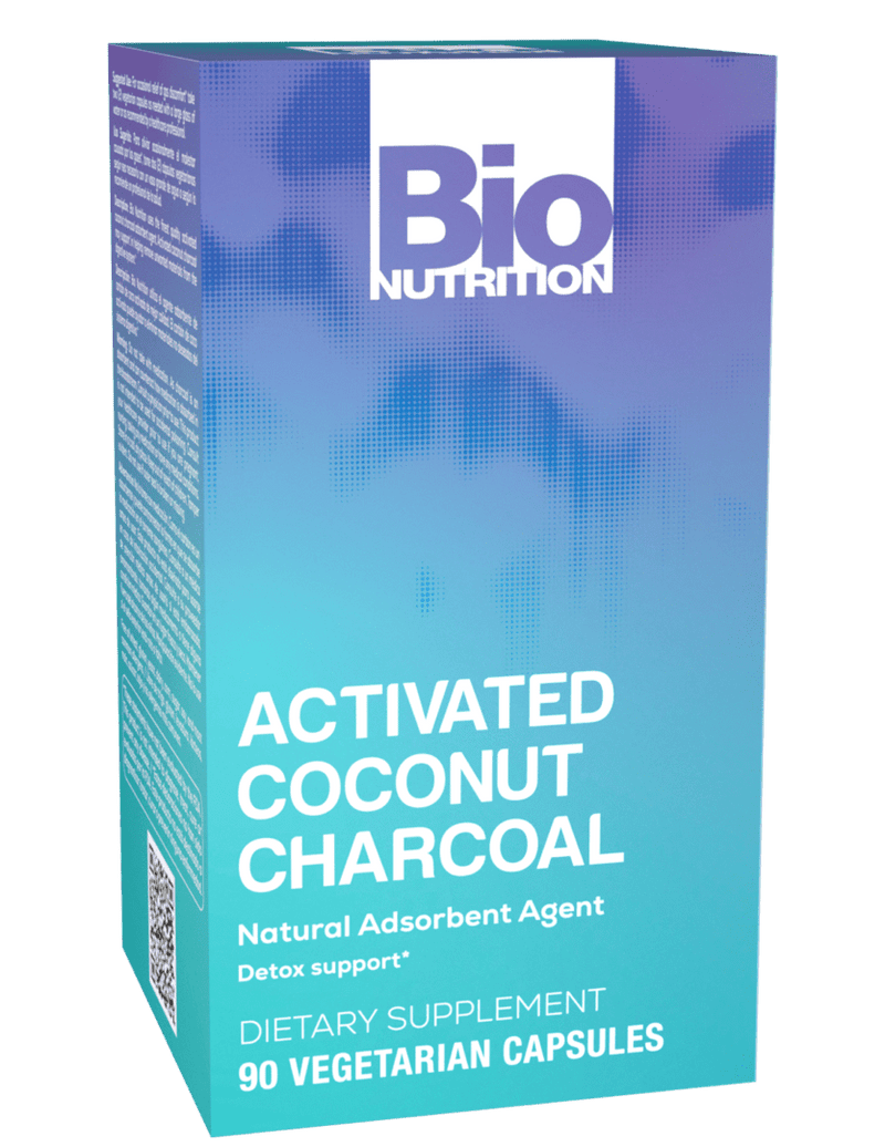 Activated Coconut Charcoal 260 mg 90 Vegetarian Capsules by Bio Nutrition