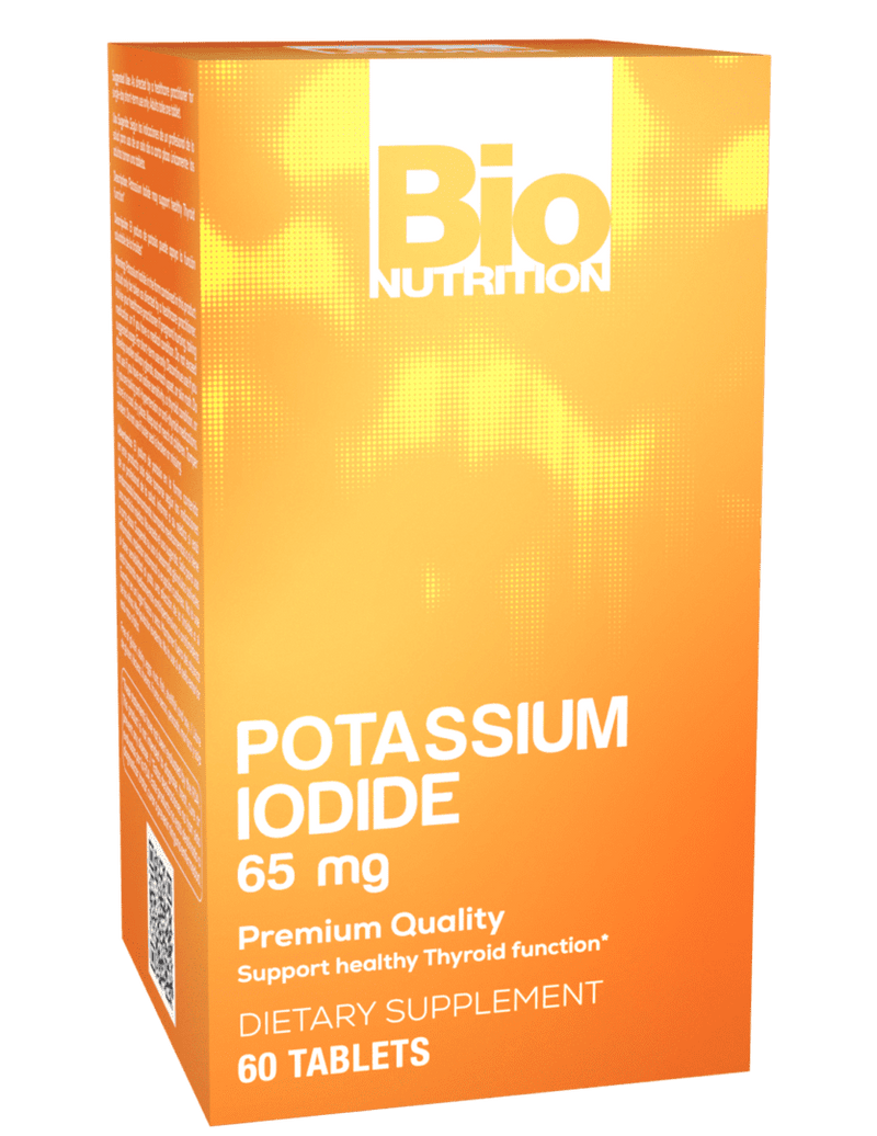 Potassium Iodide 65 mg 60 Tablets by Bio Nutrition