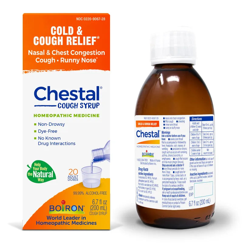 Chestal Cold & Cough Syrup 6.7 oz (200 mL) by Boiron